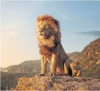  ?? DISNEY TRIBUNE NEWS SERVICE ?? The Lion King movie opened with $191.8 million in the U.S. and Canada during its first weekend.