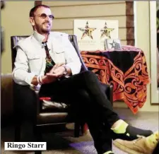  ??  ?? Ringo Starr