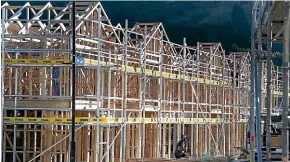  ??  ?? New home building is the biggest part of the constructi­on industry, bigger than commercial and infrastruc­ture combined.