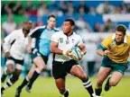  ?? ?? Fiji magician Waisale Serevi on his way to a try against Australia in the World Cup Sevens in the city in 2005.