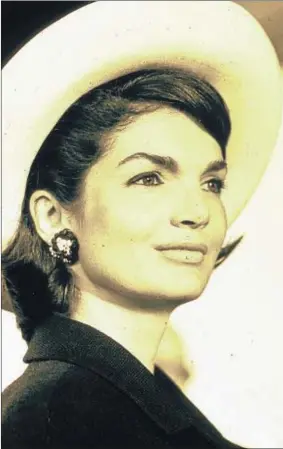  ?? ARCHIVO ?? Jacqueline Kennedy, en una foto de principios de los años sesenta