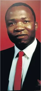  ??  ?? Computer scientist and public servant Ntjatji Gosebo died on Friday last week.