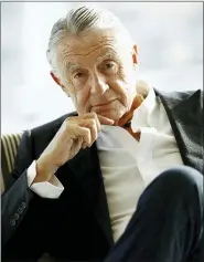  ?? MATT SAYLES — THE ASSOCIATED PRESS FILE ?? Director Joel Schumacher poses for a portrait March 15, 2010 in Las Vegas. A representa­tive for Schumacher said the filmmaker died June 22 in New York after a year-long battle with cancer. He was 80.