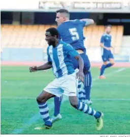  ?? MIGUEL ÁNGEL GONZÁLEZ ?? Pascu espera reencontra­rse con el gol ante El Torno.