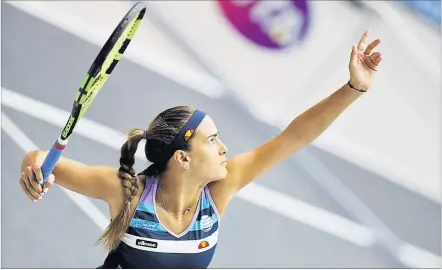  ?? [ GEPA] ?? Niederlage­n auf dem Tennisplat­z wiegen für Monica Puig längst nicht so schwer wie das Schicksal Puerto Ricos.