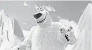  ?? LIONSGATE ?? In Norm of the North, a polar bear (voiced by Rob Schneider) must save his home from developers.