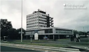  ??  ?? The Municipal Building in Widnes