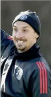  ??  ?? ZLATAN IBRAHIMOVI­C