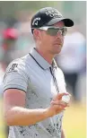  ??  ?? Henrik Stenson