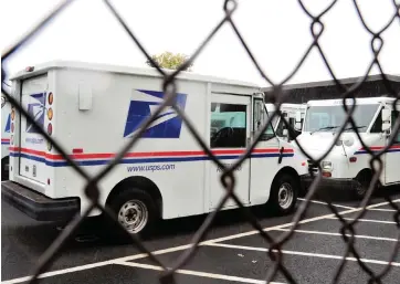  ?? KAREN BLEIER AFP/Getty Images ?? In a letter, the United States Postal Service told Florida its election laws and deadlines conflict with USPS’ mailing capacity. This could mean some mail-in ballots won’t be delivered in time to be counted.