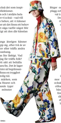  ?? Bild: Remake Sthlm ?? BLOMMIGT. Somriga mönster passar fint i matchande set, som här hos Remake Sthlm.