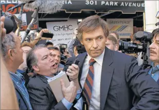  ?? AP PHOTO ?? This image released by Sony Pictures shows Hugh Jackman in a scene from “The Front Runner.”