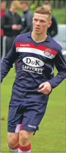  ??  ?? Dene Cassells made a welcome return to play his first game of the season.
