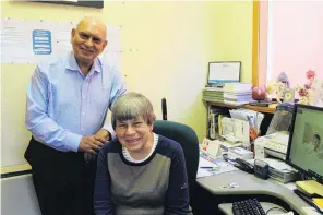  ?? PHOTO: ABBEY PALMER ?? Farewellin­g Invercargi­ll . . . Dr Ajit Johri and wife Annabelle have sold their Invercargi­ll medical practice in Don St after 43 years of operation.