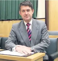  ??  ?? Hyndburn council leader Miles Parkinson