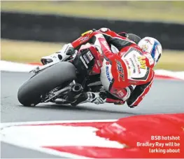  ??  ?? BSB hotshot Bradley Ray will be larking about