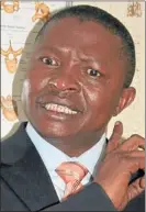  ?? Picture by Andrew Hlongwane ?? SHAKY DEAL: David Mabuza.