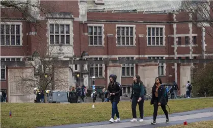  ?? Photograph: William Thomas Cain/Getty Images ?? Students at Princeton University in New Jersey. The alliance arose out of discussion­s among some Princeton faculty over how to counter what they see as growing intoleranc­e of differing viewpoints.