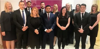  ??  ?? The conveyanci­ng team at Thorneycro­ft Solicitors