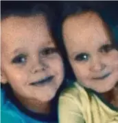  ?? ?? Victims: From left, Brandon, Lacie and Demi died in fire. Youngest sibling Lia died two days later