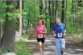  ?? SUBMITTED PHOTO ?? Variety Club’s debut AWARE Trail Run, Walk & Spring Fling Party in 2016attrac­ted 250 runners and walkers and raised $15,000.