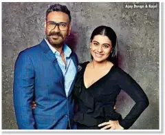  ??  ?? Ajay Devgn & Kajol