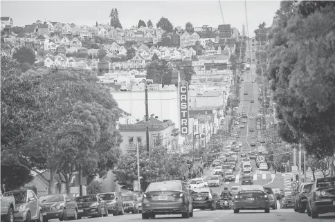  ??  ?? Castro Street in San Francisco on May 7, 2015. — WP-Bloomberg photo