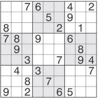  ??  ?? CÓMO JUGAR. Complete el tablero (subdividid­o en nueve cuadrados) de 81 casillas (dispuestas en 9 filas y 9 columnas) rellenando las celdas vacías con un número del 1 al 9, sin repetir ningún número en una misma fila, ni en una misma columna ni en cada...