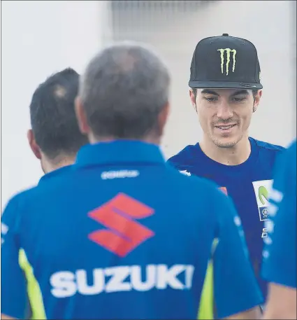  ?? FOTO: GETTY ?? Maverick Viñales venció en Qatar con Yamaha, pero el pasado curso lo hizo en Gran Bretaña cuando todavía competía para Suzuki