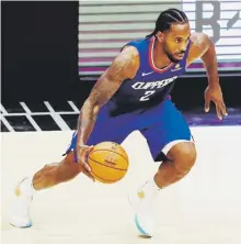  ?? ap / archivo ?? La ausencia de Kawhi Leonard tuvo la aprobación del equipo y se espera que se reporte al equipo en los próximos días.