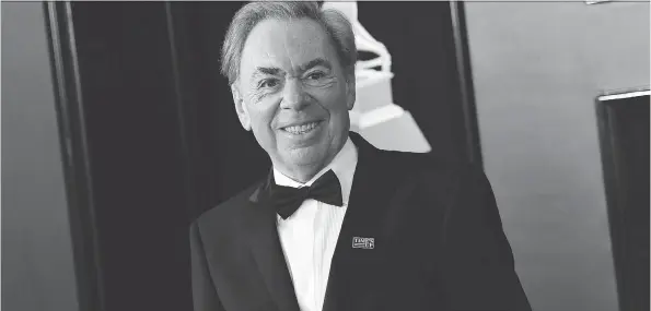  ?? THE ASSOCIATED PRESS ?? “The biggest birthday present to me would be to know that I’ve found another subject,” says composer Andrew Lloyd Webber.