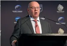  ?? GETTY IMAGES ?? The Rugby League Internatio­nal Federation southern hemisphere general manager Jeremy Edwards said a solution would be reached before any boycott comes into effect.