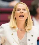  ?? GODOFREDO A. VÁSQUEZ/AP ?? Maryland coach Brenda Frese, shown during the NCAA Tournament last month, will need to retool her roster again during the offseason.