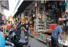  ??  ?? Le marché d'Ubud