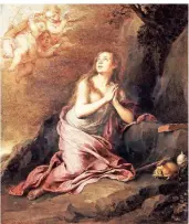  ?? FOTO: MUSEUM & FONDATION CORBOUD / RBA KÖLN ?? Bartolomé Esteban Murillo malte „Die büßende Maria Magdalena“um 1670.
WALLRAF-RICHARTZ