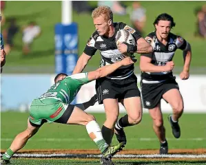  ?? GETTY IMAGES ?? Sam McNicol, pictured playing for Hawke’s Bay in 2017, starts on the left wing for the Chiefs after a cautious, gradual return from concussion issues.