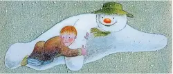  ?? ?? Raymond Briggs’ Snowman, along with his cantankero­us Father Christmas and repulsive Fungus the Bogeyman, were subversive characters who appealed to children and adults alike.