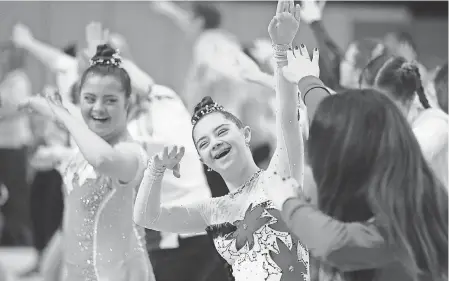  ?? KARIM SAHIB/ AFP/ GETTY IMAGES ?? Timothy Shriver, the Special Olympics chairman, writes that if you go to a Special Olympics event, you will witness in its athletes a ferocious thirst for inclusion, cloaked in joy.