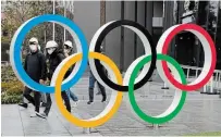  ?? JAE C. HONG THE ASSOCIATED PRESS FILE PHOTO ?? Eight Canadian teams had qualified for the 2020 Tokyo Summer Olympics when the Games, originally scheduled to start July 24, were postponed to 2021 because of the COVID-19 virus.