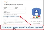  ?? ?? You can create a Google account using a nongmail email address