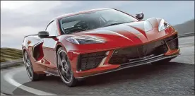  ??  ?? The Dayton Auto Show is expected to have the first-ever production mid-engine Chevrolet Corvette Stingray, organizers said.