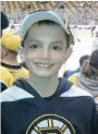  ?? BILL RICHARD/ THE ASSOCIATED PRESS ?? Martin Richard, 8, was at the scene to cheer on his father in the marathon. His mother suffered brain injuries.