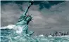  ??  ?? FLOOD FURY: Cities including New York could be flooded