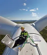  ??  ?? Statkraft oversees a number of wind farms