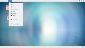  ??  ?? Soothing pastel shades, icons on the desktop and a top menu may send users into Gnome 2-themed reveries. Pull yourself together, people!