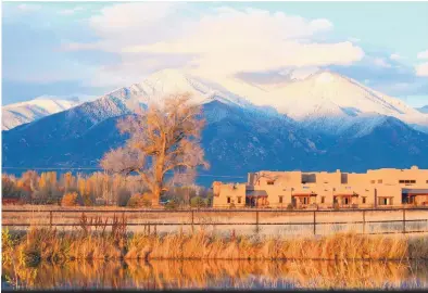  ?? PARAMOUNT REALTY USA ?? The 190-acre Blackstone Ranch in Taos is going up for auction with a minimum bid of $19 million.