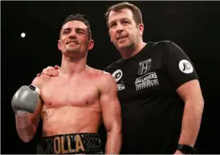  ?? Photo: ACTION IMAGES/ANDREW COULDRIDGE ?? TOP TEACHERS: Both Gallagher and Anthony Crolla will be among those offering expert training at the new academy