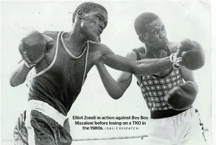 Boxing fraternity pays tribute to Elliot Zondi - PressReader