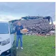  ?? FOTO: PRIVAT ?? Josip Vukoje reiste selbst ins Erdbebenge­biet.