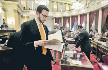  ?? Rich Pedroncell­i Associated Press ?? A BILL from state Sen. Scott Wiener (D-San Francisco) would force cities and counties that have fallen behind on their housing goals to remove barriers to developmen­t, such as multiple reviews for individual projects.